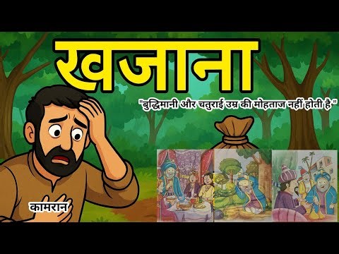 खजाना - ईरान के ट्रबिज की कहानी। Moral Story in Hindi ll Moral Story ll Story ll Class 7 Hindi Book