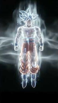 Goku Mastered Ultra Instinct (DBS) - 3D Loop | Live Wallpaper | Hologram Ready (Black Screen)