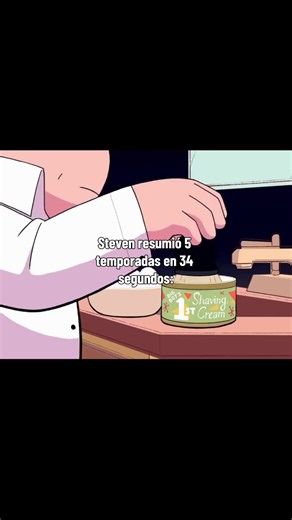Steven resumió 5 temporadas en 34 segundos