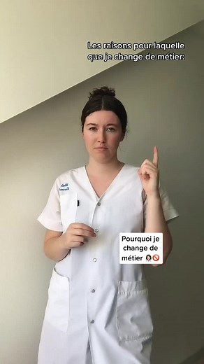 Plus qu’un métier une vocation ! 👩🏻‍⚕️❤️ #blouseblanche #soignant #infirmière #aidesoignante ￼