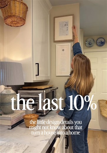 Creative Kitchen Styling Idea: Frame Your Menus