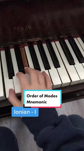 Unique Mnemonic for Remembering Modes in Music Theory