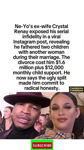 Ne-Yo Exposed #Shorts #NeYo #CrystalRenay #relationship #marriage #dating #celebritydrama