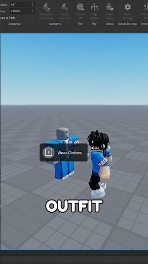 How to make outfit changer in roblox studio tutorial #robloxstudiotutorial #robloxstudio