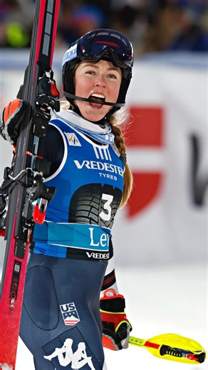 Stifel U.S. Ski Team on Instagram: "Poetry in motion 🤩⭐️ 102nd win and 65th slalom win - just @mikaelashiffrin doing what Mik does best 👑 #stifelusskiteam"