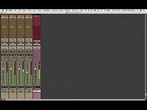 Pro Tools - Adding a Master Fader & Balancing Track Volumes