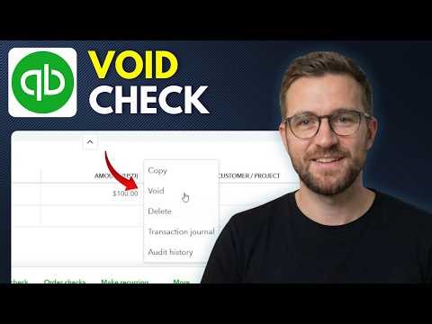 How to Void a Check in QuickBooks Online (Step By Step 2026)