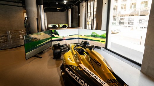 On a testé le plus grand simulateur de F1 d'Europe
