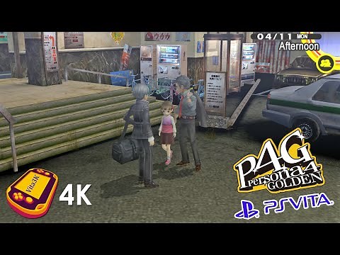 Persona 4 Golden (4K / 2160p) | Vita3K Emulator on PC | Sony PS Vita