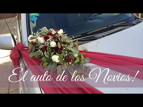❤️Como decorar EL AUTO DE LOS NOVIOS!