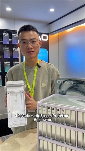 Automatic Screen Protector Machine#otao #protector #temperedglass #iphone #automatic
