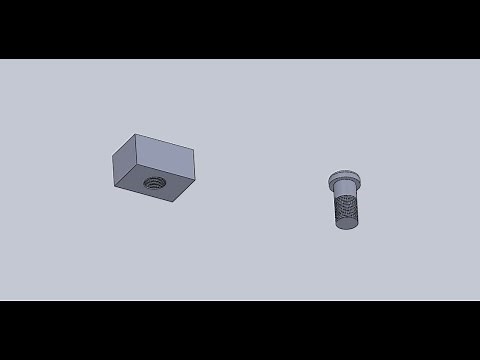 Tutoriel SolidWorks n°5 : assistance pour le perçage ( filetage et taraudage)