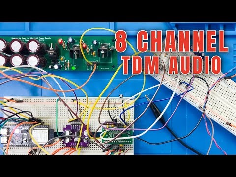 S3-1200 Sampler Build: Recording & 8-Channel TDM Playback on ESP32-S3