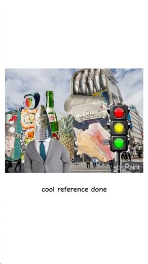 tutorial on how to make cool reference WITHOUT ai no borax no glue #digitalart #fyp #inspo #viral