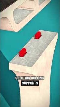 🌉How Bridge Bearings Manage Flexing Without Structural Failure!