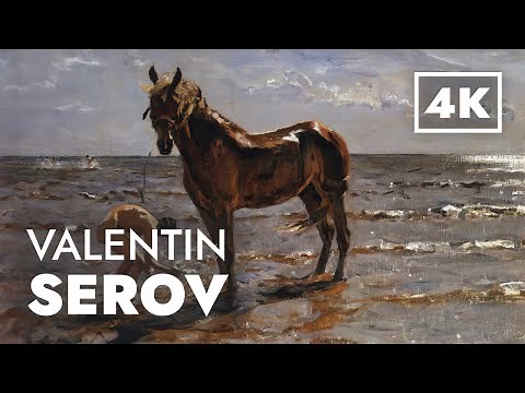 Valentin Serov: A Master of Russian Portraiture in 4K and Ambient Sounds