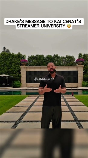 Drake’s Full Message to Kai Cenat’s Streamer University 👀