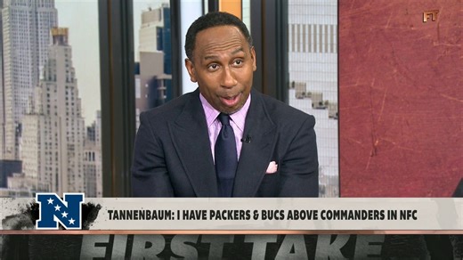 Mike Tannenbaum would only pick the Green Bay Packers and the Tampa Bay Buccaneers over the Washington Commanders in the NFC 👀 Stephen A. Smith couldn't believe it 😯 | ESPN First Take