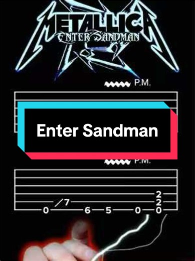 Enter Sandman Guitar Tutorial: Learn the Iconic Metallica Riff