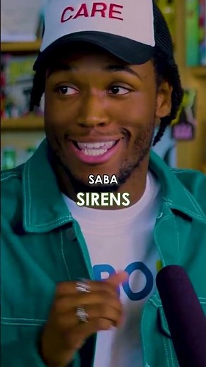 Saba makes performing live look so EASY!!