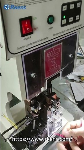 Molex terminal connector crimping machine for 24AWG wires