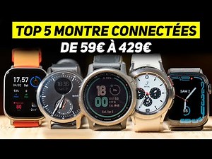 TOP 5 BEST CONNECTED WATCHES in 2022! My favorite smartwatches from 59€