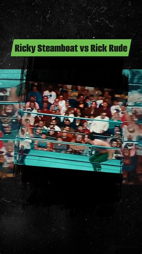 Ricky "The Dragon" Steamboat vs "Ravishing" Rick Rude #prowrestling #WCW #wcwwrestling | 80s/90s Pro Wrestling