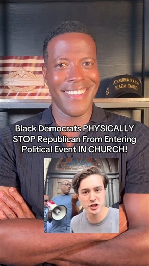 Black Democrats PHYSICALLY STOP Republican From Entering Church Political Event! | Rob Smith