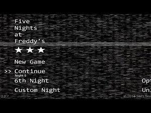 Five nights at freddy's, with Cheats, nights one.