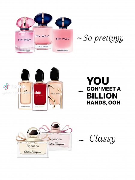 Духи Giorgio Armani: Sì, My Way, Signorina - Ароматы и Парфюм