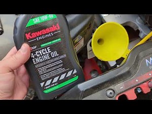 TORO TIMECUTTER ZERO TURN OIL CHANGE