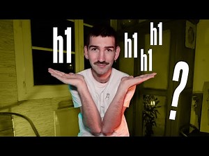 Combien de balises h1 peut-on mettre par page ? Une seule ? Plusieurs ?