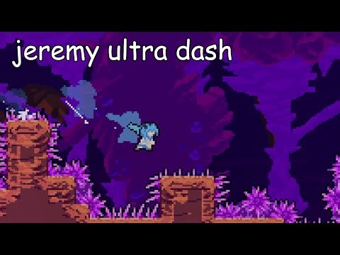 learning how to ULTRA dash in modded celeste!