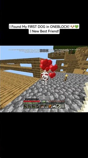 I Found My FIRST DOG in ONEBLOCK! 🐶💚 | New Best Friend!