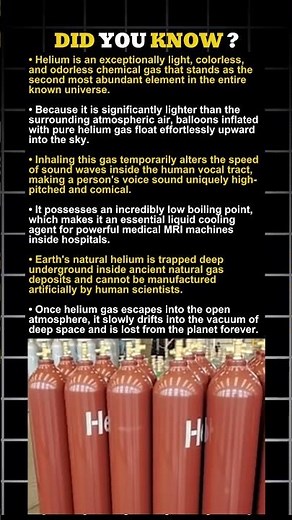 Is the World Really Running Out of Helium? The Truth Will Shock You 😲 | Amazing Helium Gas Facts