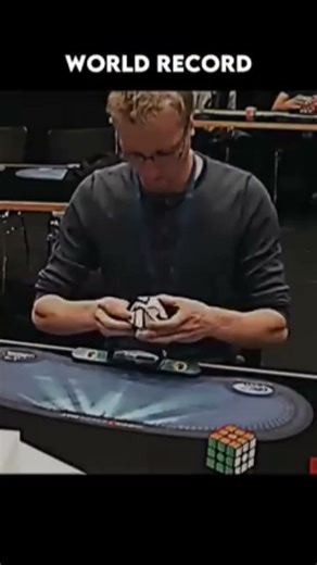 Ghost cube solve in 37.16 second World record #short
