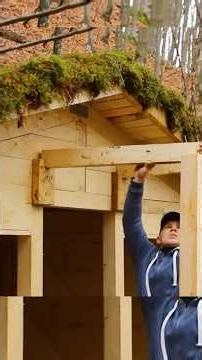 Man Builds Small House in Forest with Dog 🐕 | Survival Shelter Building Alone