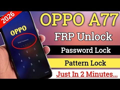 📱🔥2026 :- New Method All Oppo Reset Password How to fix forgot lockscreen Password Any Oppo Phone