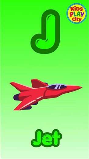 🔤 Learning the Letter J 🪼🧃✈️ | Learn Letter J Song for Kids | ABC Learning | Kids Play City