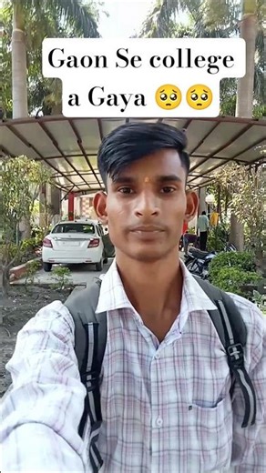 GAON SE COLLEGE A GAYA 😲#minivlog #college #trending
