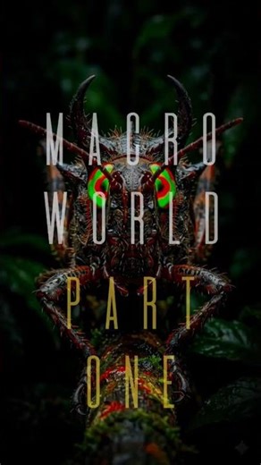 Extreme Macro: The Hidden World of Insects🕷️🪲🐜#macro #insects #nature #wildlife #4k