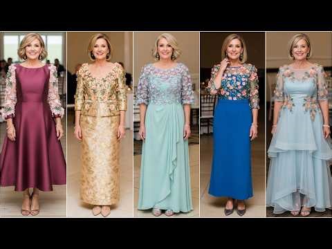 3D Floral Wedding Gowns for Mother of The Bride | Elegant Formal Dresses & Outfit Ideas 2026!