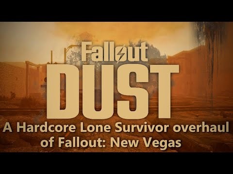 Fallout DUST Unarmed Big Guns Build ! | Permadeath Hardcore Survival Modpack