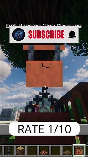 Outdoor Swing in Minecraft 🌳 – Easy Tree Swing Tutorial 1.21!