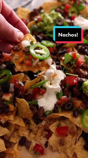 My Homemade Nachos Recipe is beyond easy and of course I'm giving you all the tips for the best snack ever! #fyp #cookwithme #nacho #preppykitchen #onmytable #nachos #chips #mexicanfood #baker #recipevideo #foryourpage #leanontiktok #food #youshouldknow #foodtiktok