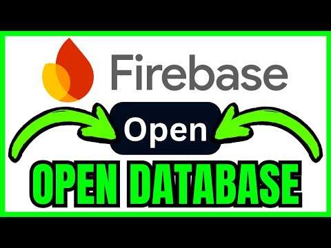 How To OPEN Firebase Database (QUICK & EASY) 2026
