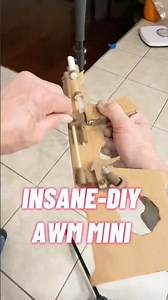 Cardboard gun -DIY- Tutorial #cardboard #tutorial #howtomakecardboardgun #diy #fyp #shorts #insane