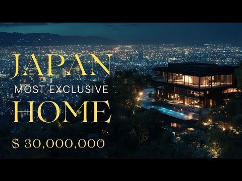 The Most Luxurious Home in Japan – Modern Design Above the City