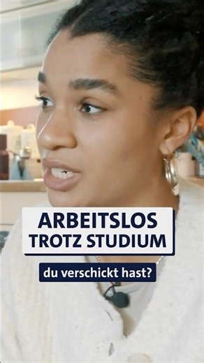 Arbeitslos trotz Studium! 🫠🎓