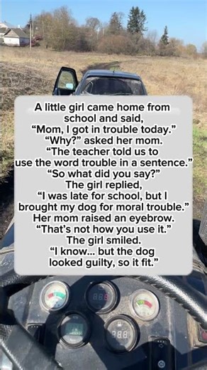 Funny School Joke | “Moral Trouble” 😂